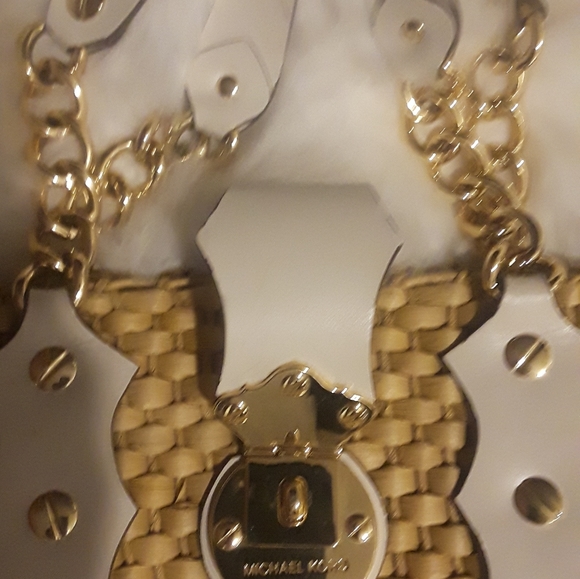 MICHAEL KORS STRAW PURSE - Picture 2 of 8